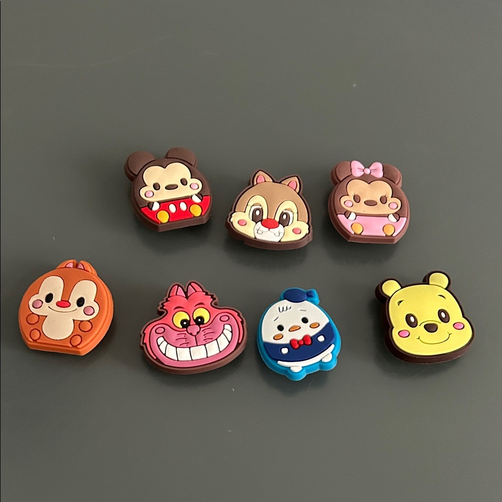 Cartoon Animal Shoe Charms - Multicolor